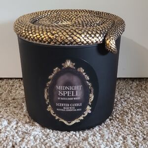 MIDNIGHT SPELL 3 Wick Candle Bath And Body Works